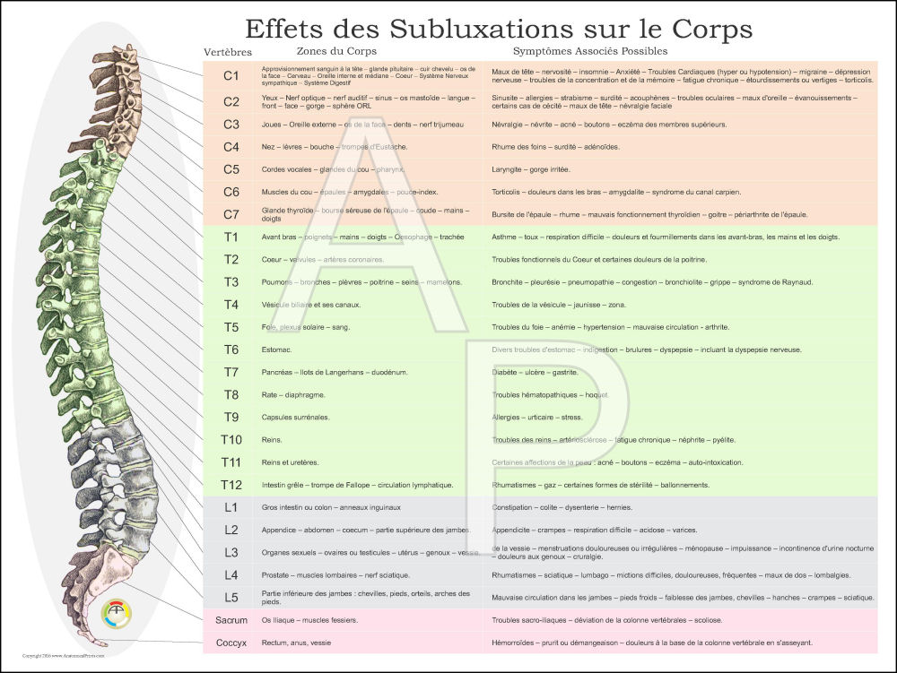 Effets Des Subluxations